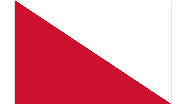 Vlag gemeente Utrecht - in kleur op transparante achtergrond - 600 * 337 pixels 